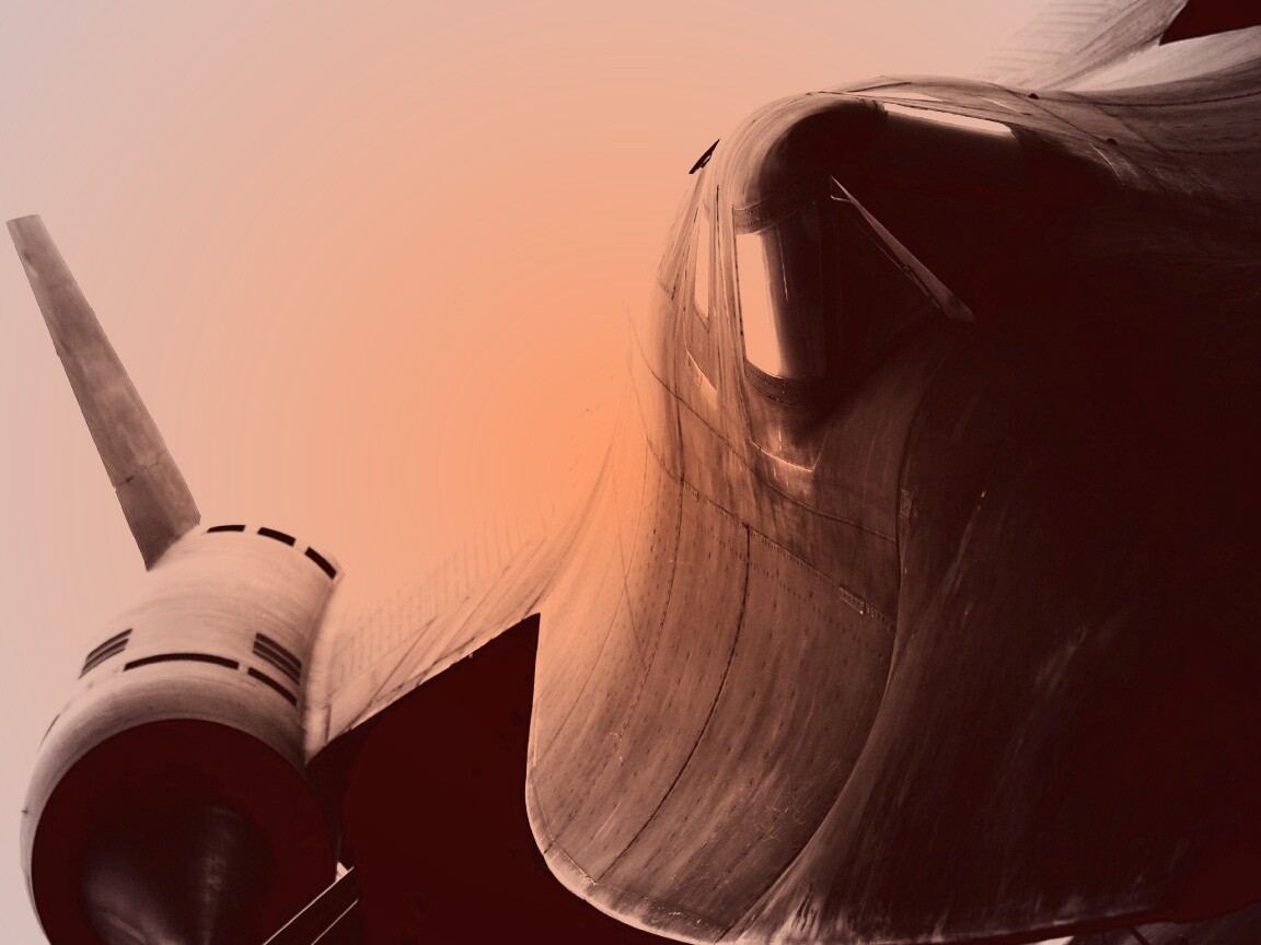 Самолет SR-71 BlackBird обои