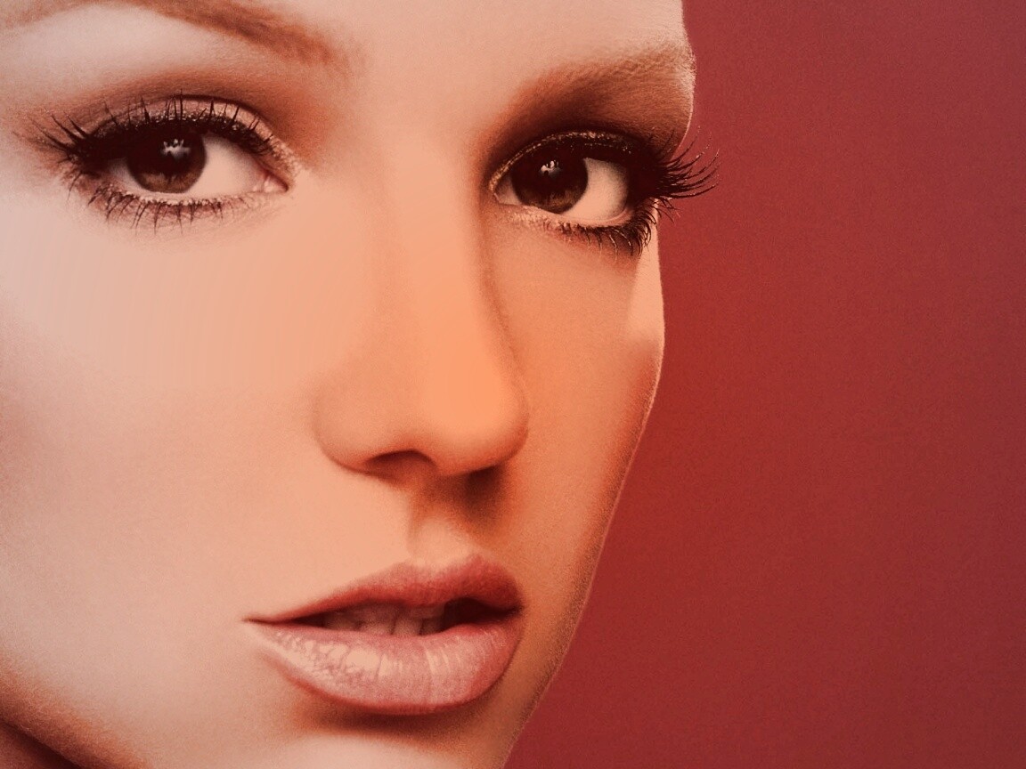 Лицо Бритни обои