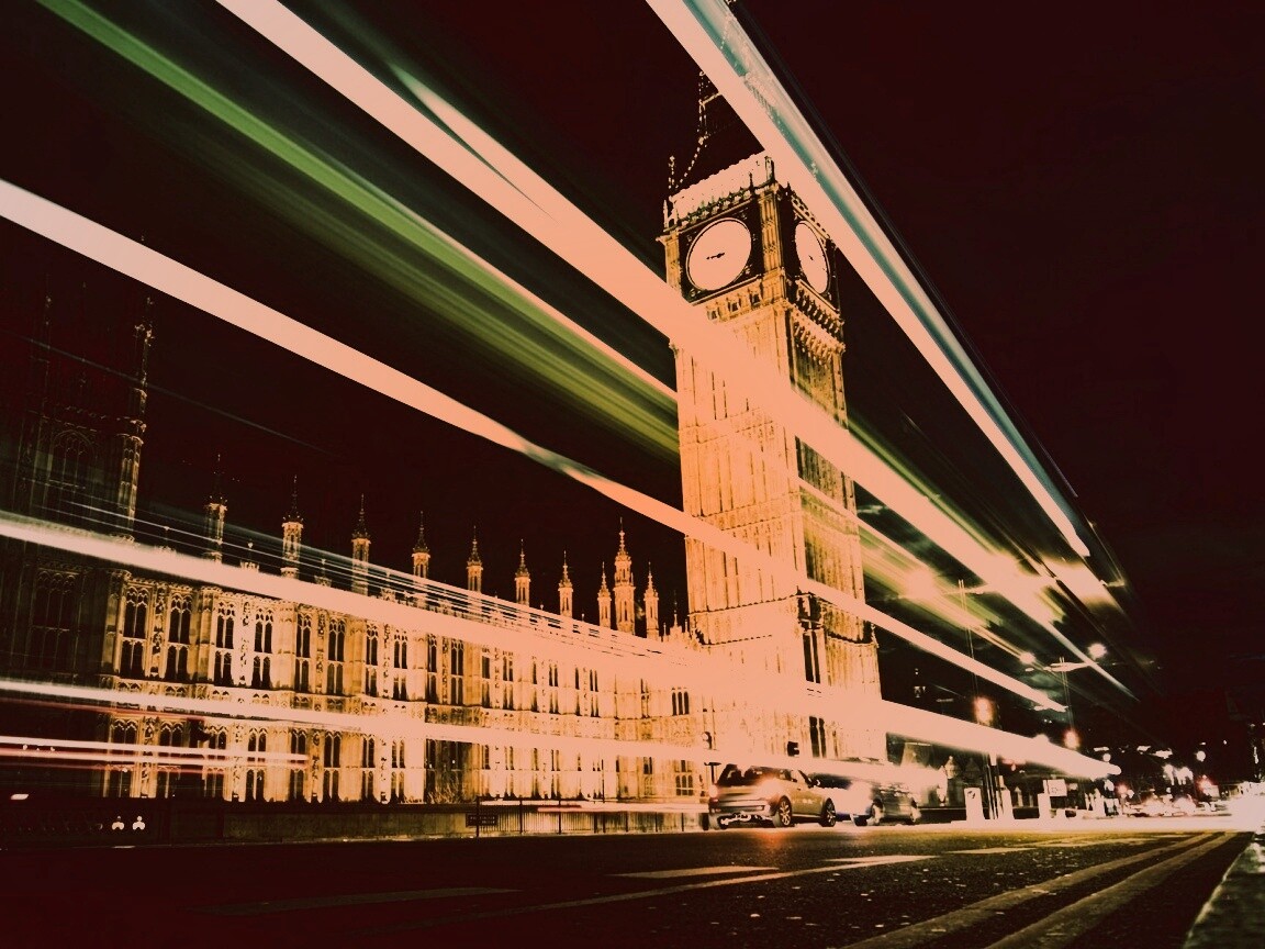 Лондон на скорости обои