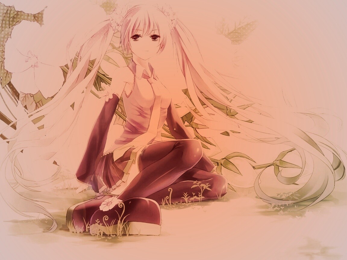 Девушка с красивыми волосами обои