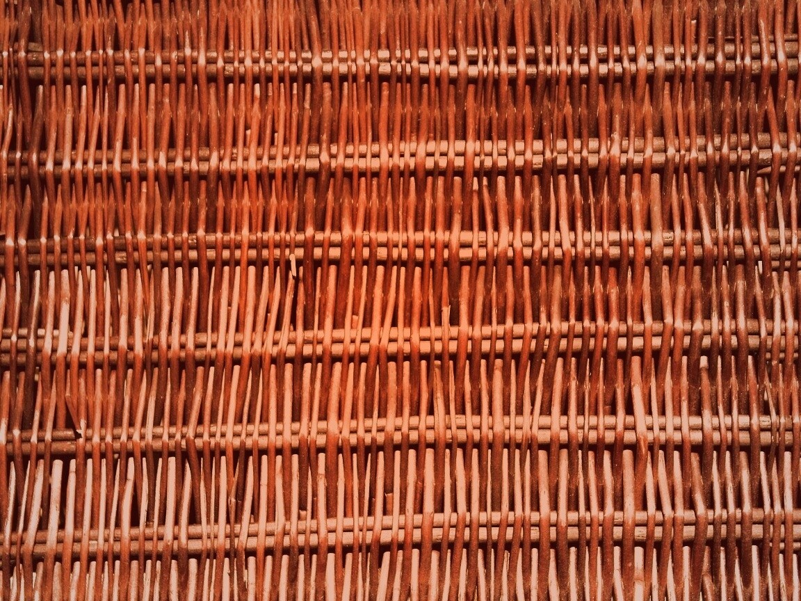 Плетёный забор обои