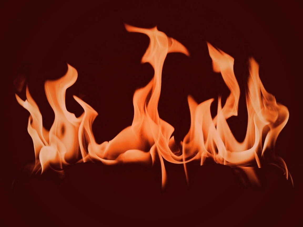 Огонь обои