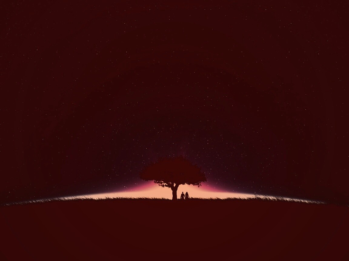 Звёздная ночь обои