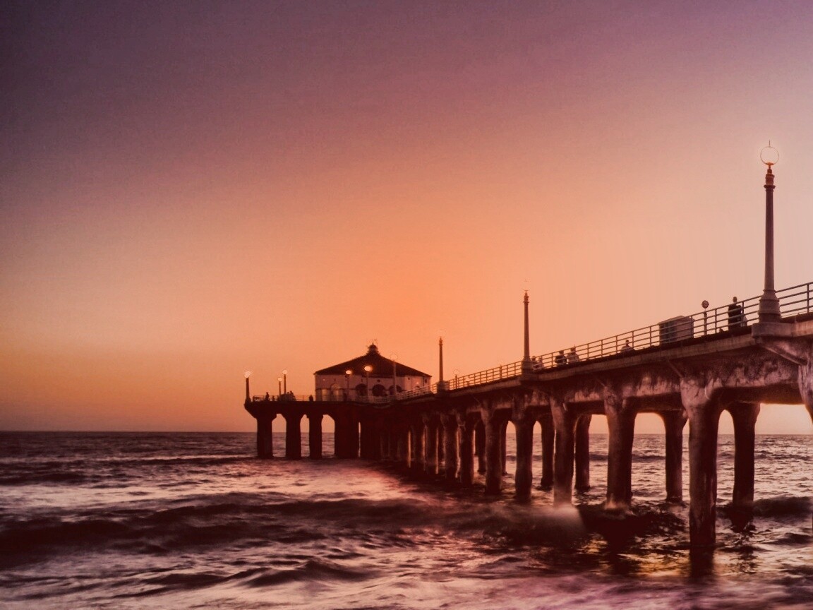 Пирс в Калифорнии обои
