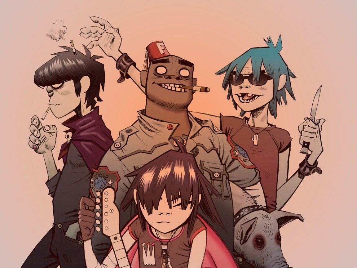 Gorillaz обои