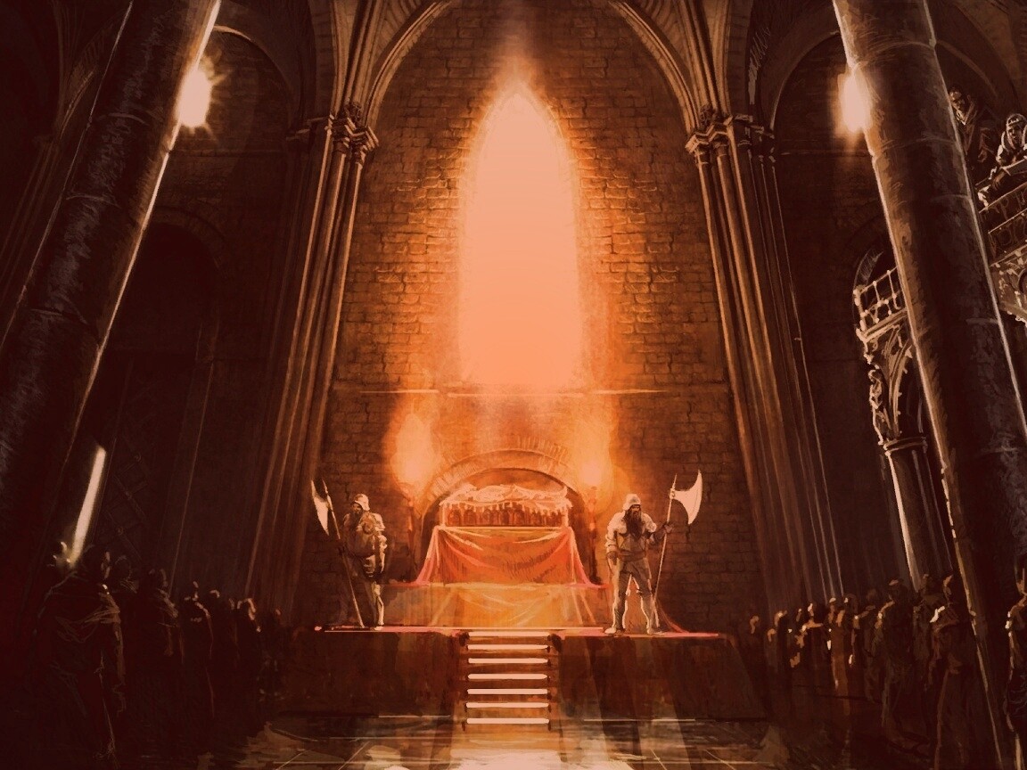 Обитель Ордена Пылающей Розы обои