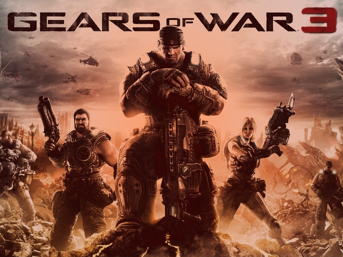 Gears of War 3 обои