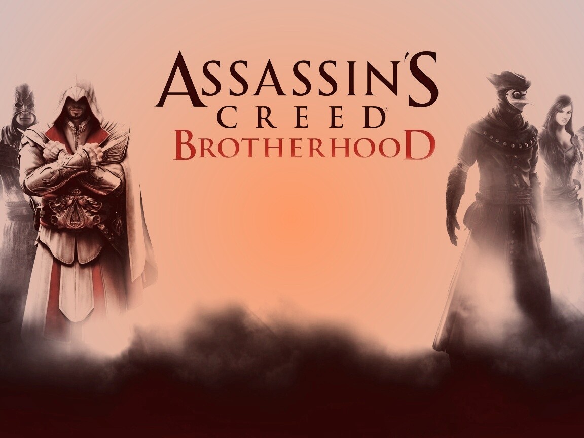 Персонажи игры Assasin"s Creed Brotherhood обои