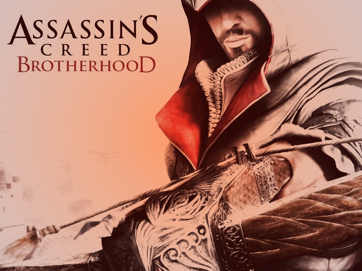 Ассасин с арбалетом обои