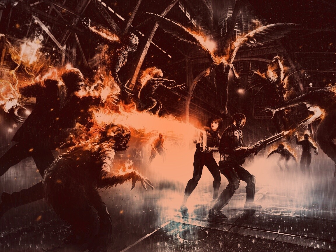 Игровой фанарт обои