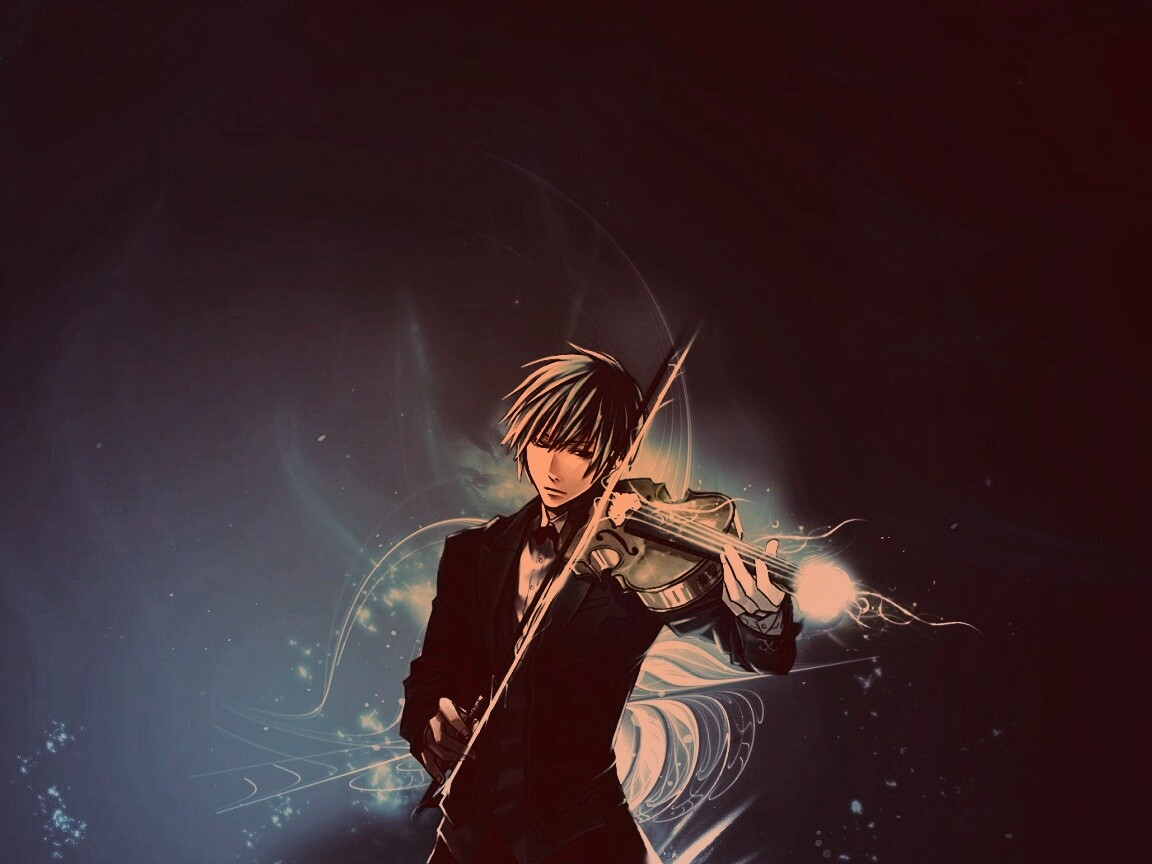 Скрипач обои