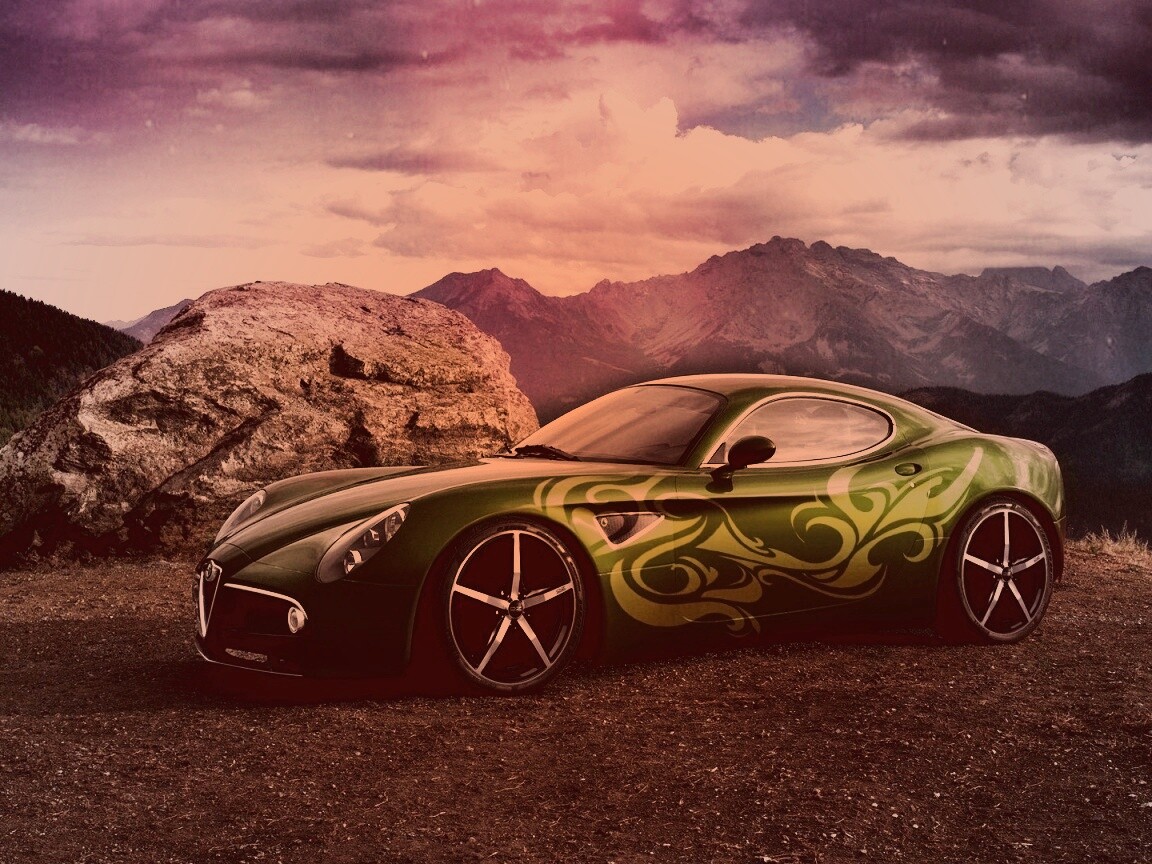 Альфа-ромео обои