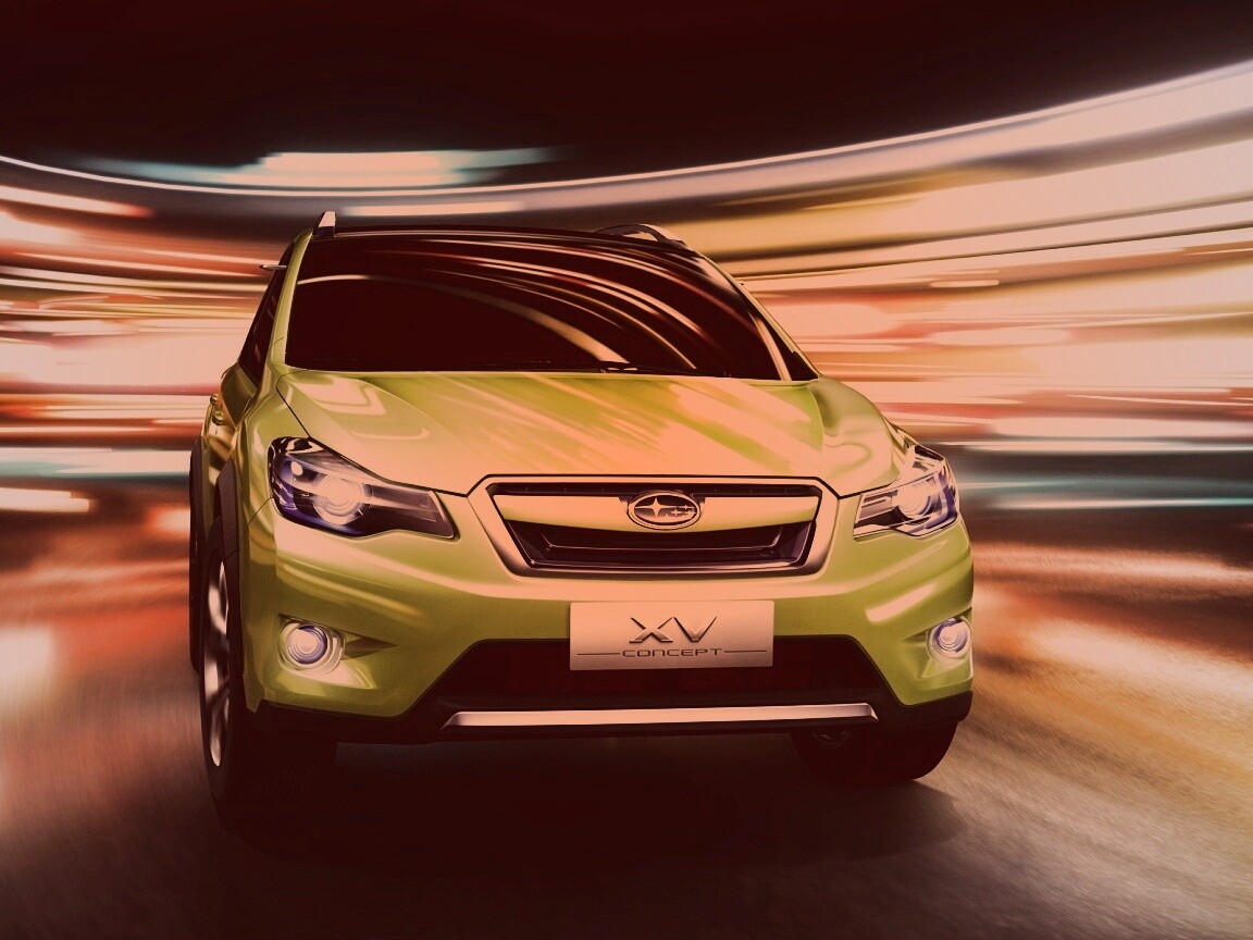 Subaru crossover обои