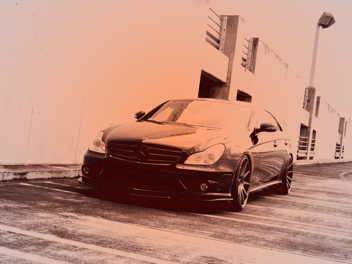 Mercedes сды55 AMG обои