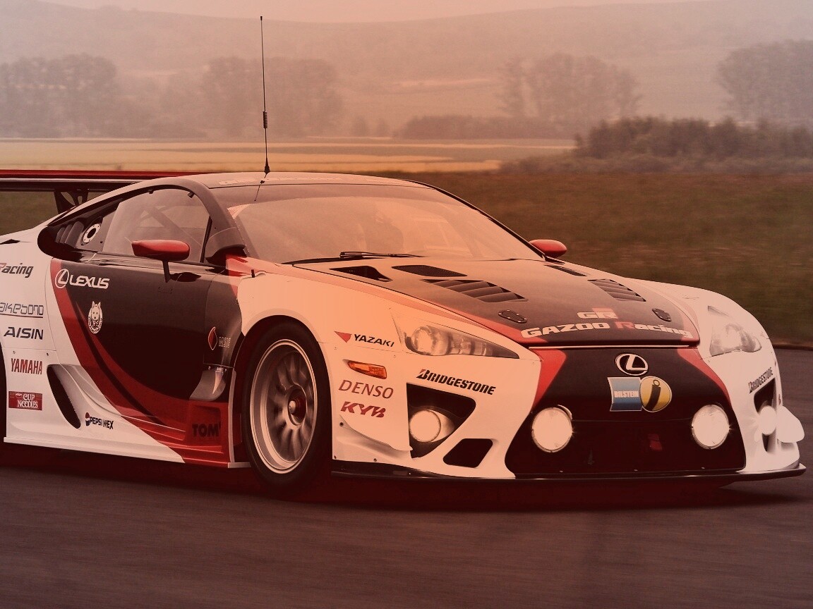 Гоночный Лексус обои
