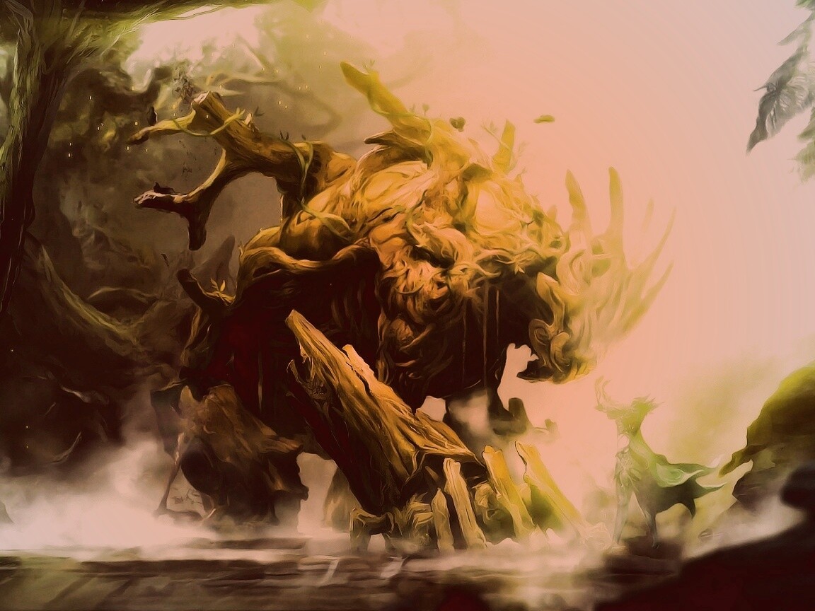 Древний энт обои