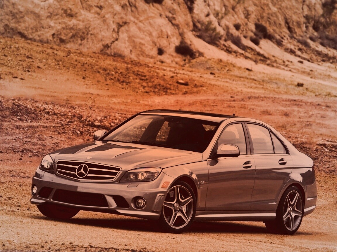 Мерседес в карьере обои