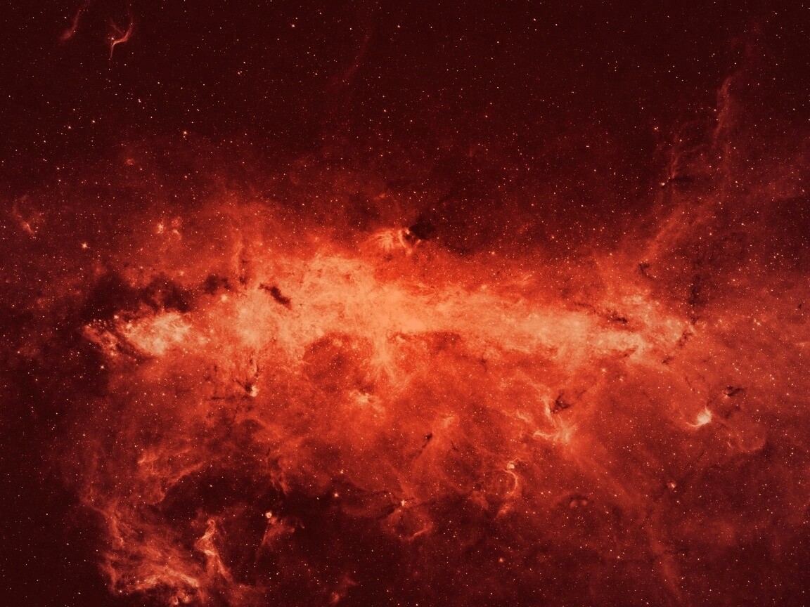 Кроваво-красная бездна обои