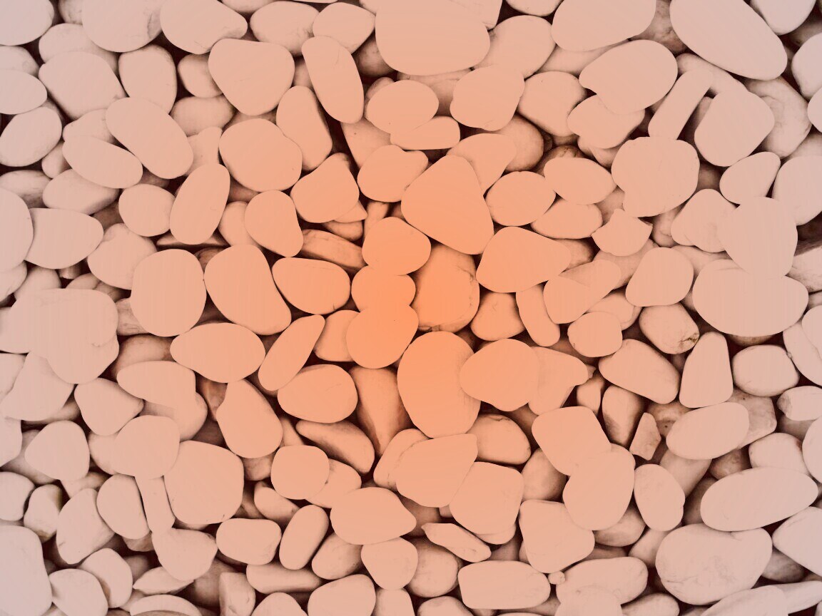 Крупная белая галька обои