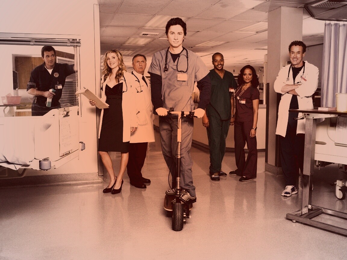 Герои сериала Клиника обои