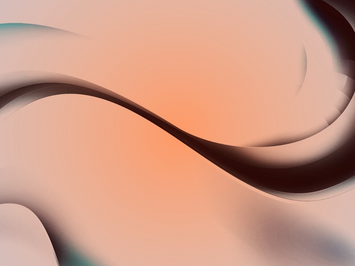 Волнистая графическая абстракция обои