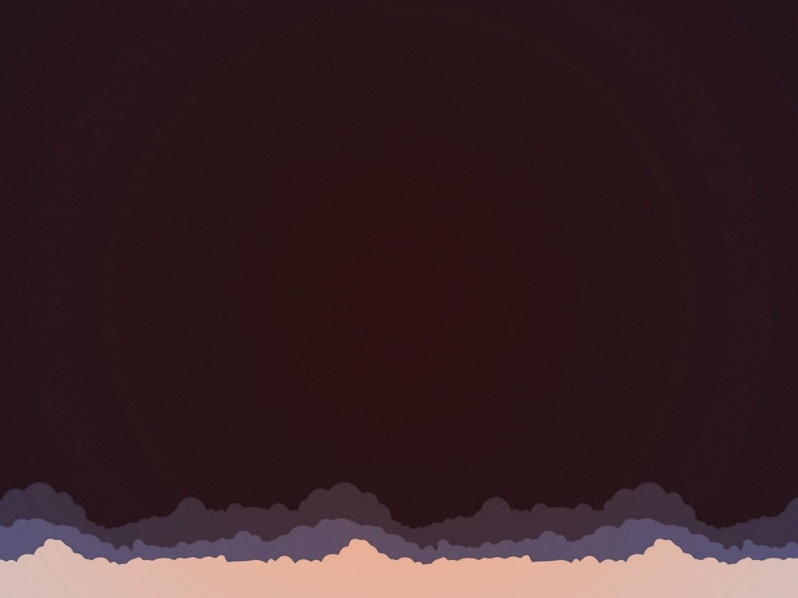 Над облаками в векторном стиле обои