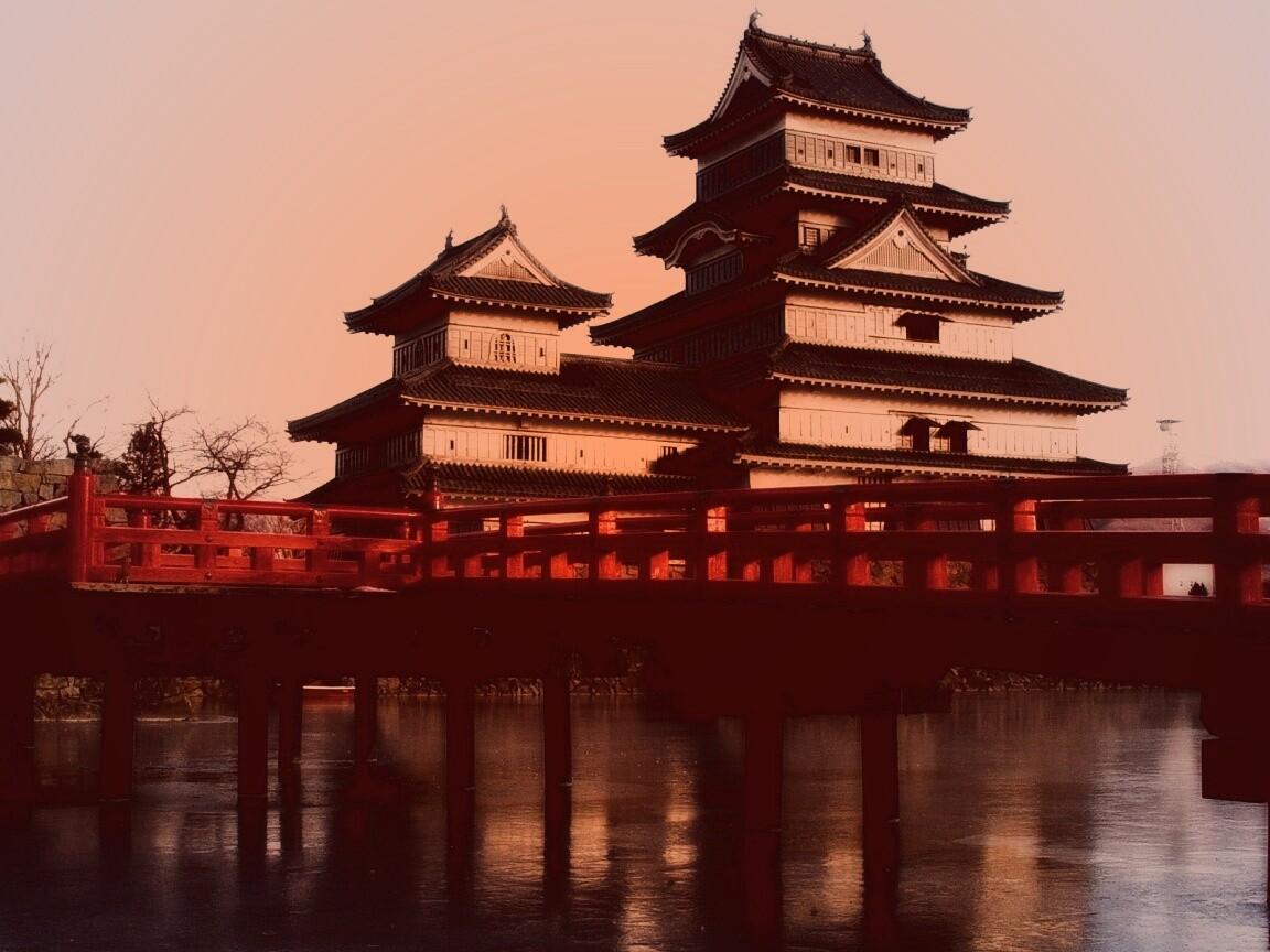 Дом на берегу обои