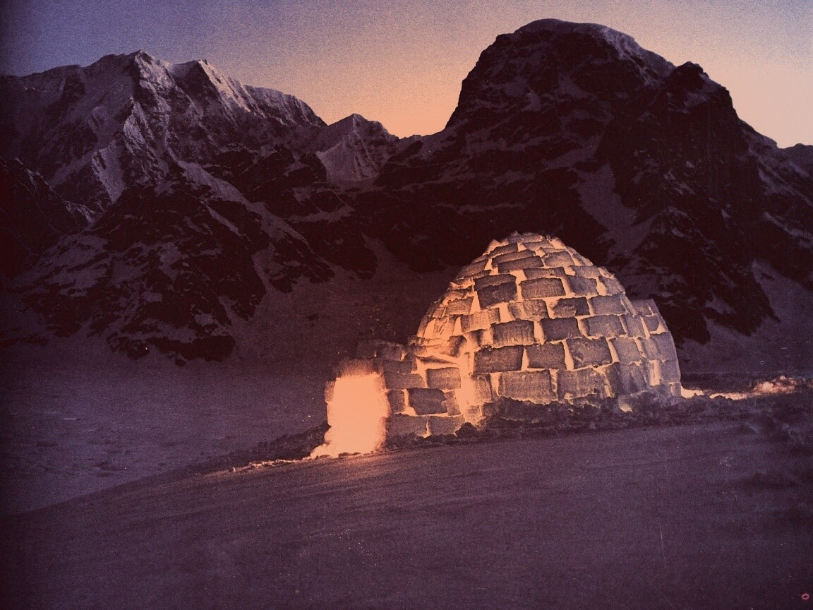 Иглу изо льда обои