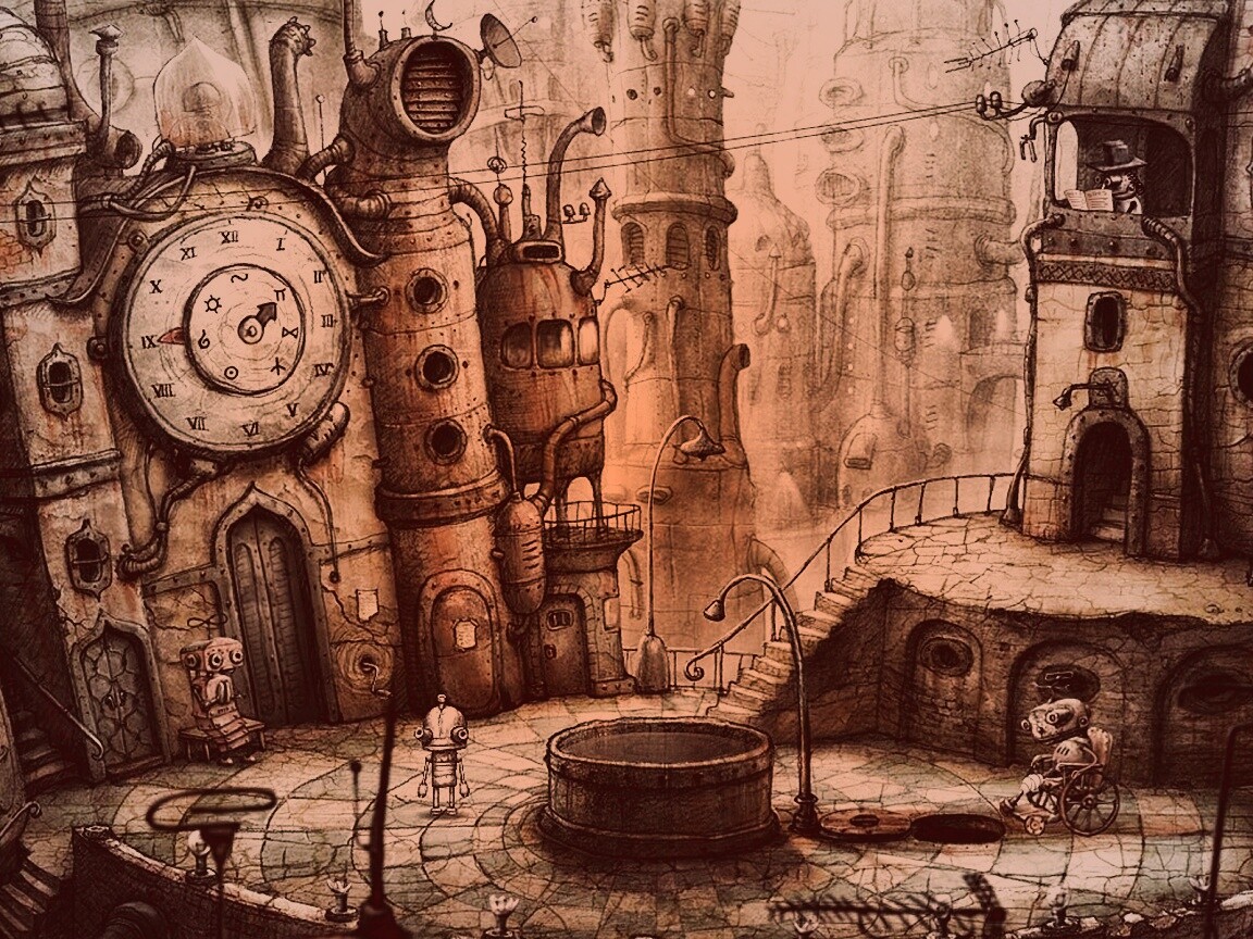 Машинариум обои