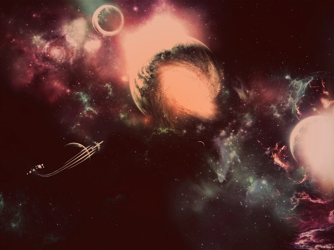 Звездный корабль обои