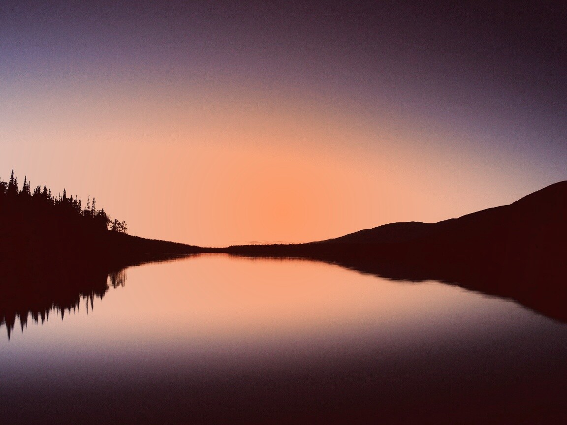 Гладкое озеро обои