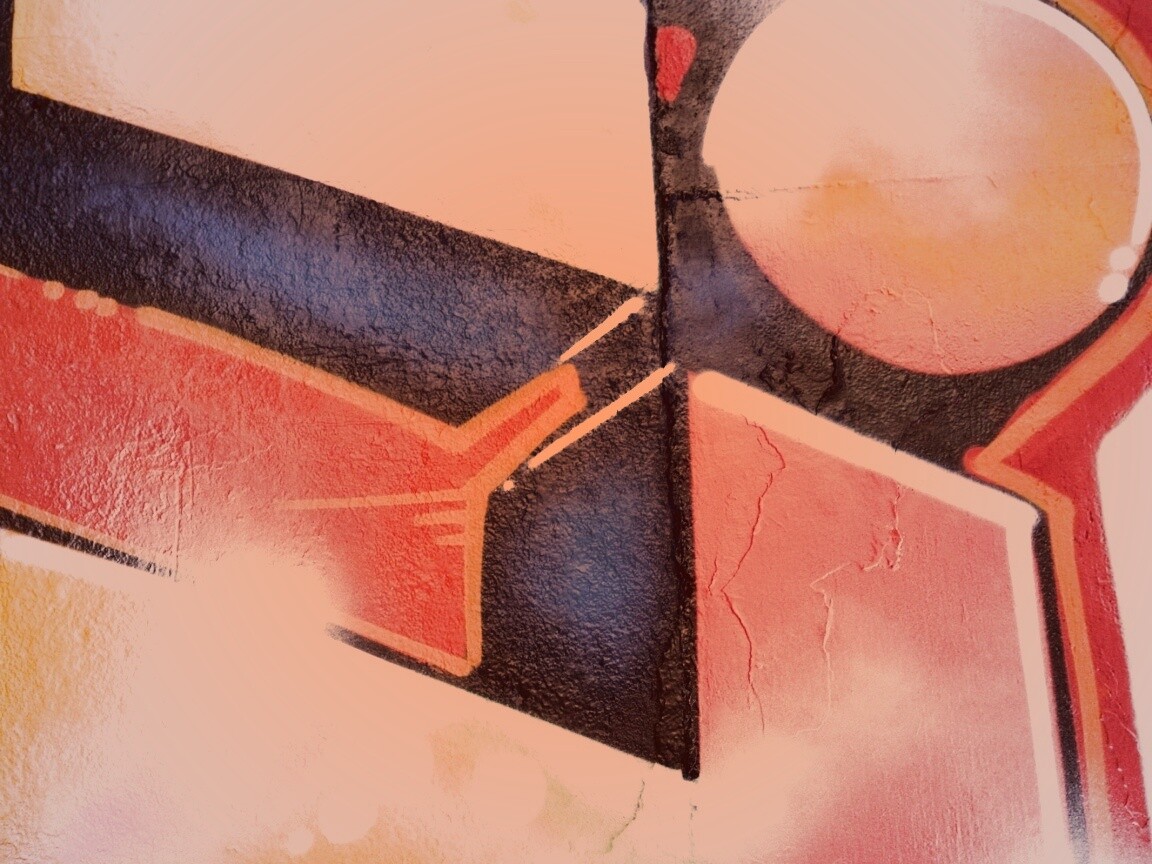 Граффити на стене обои