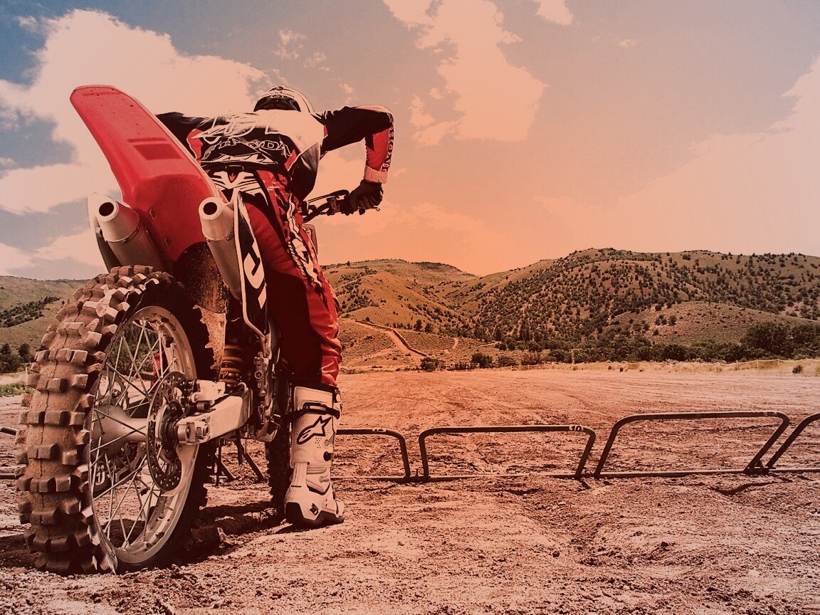 Спортивный мотоцикл обои