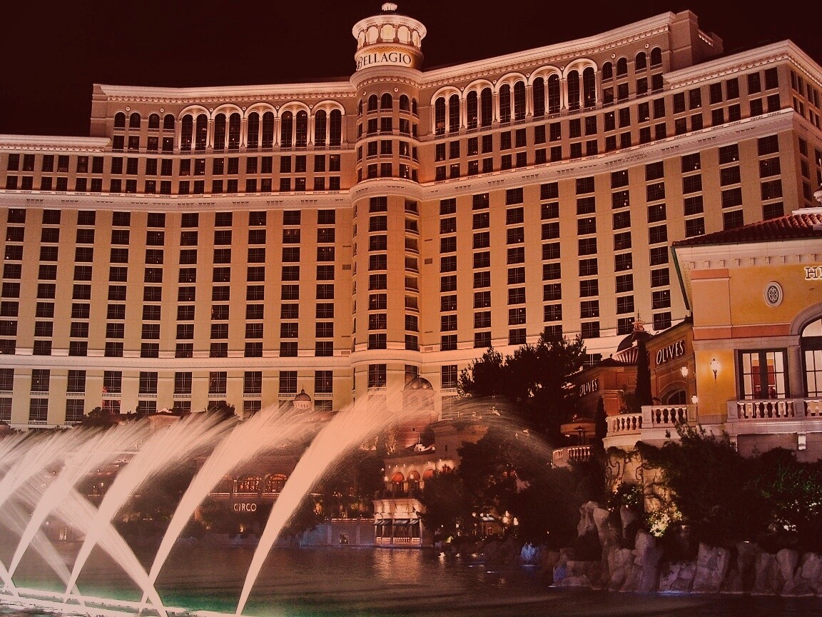 Казино Bellagio в Лас-Вегасе обои