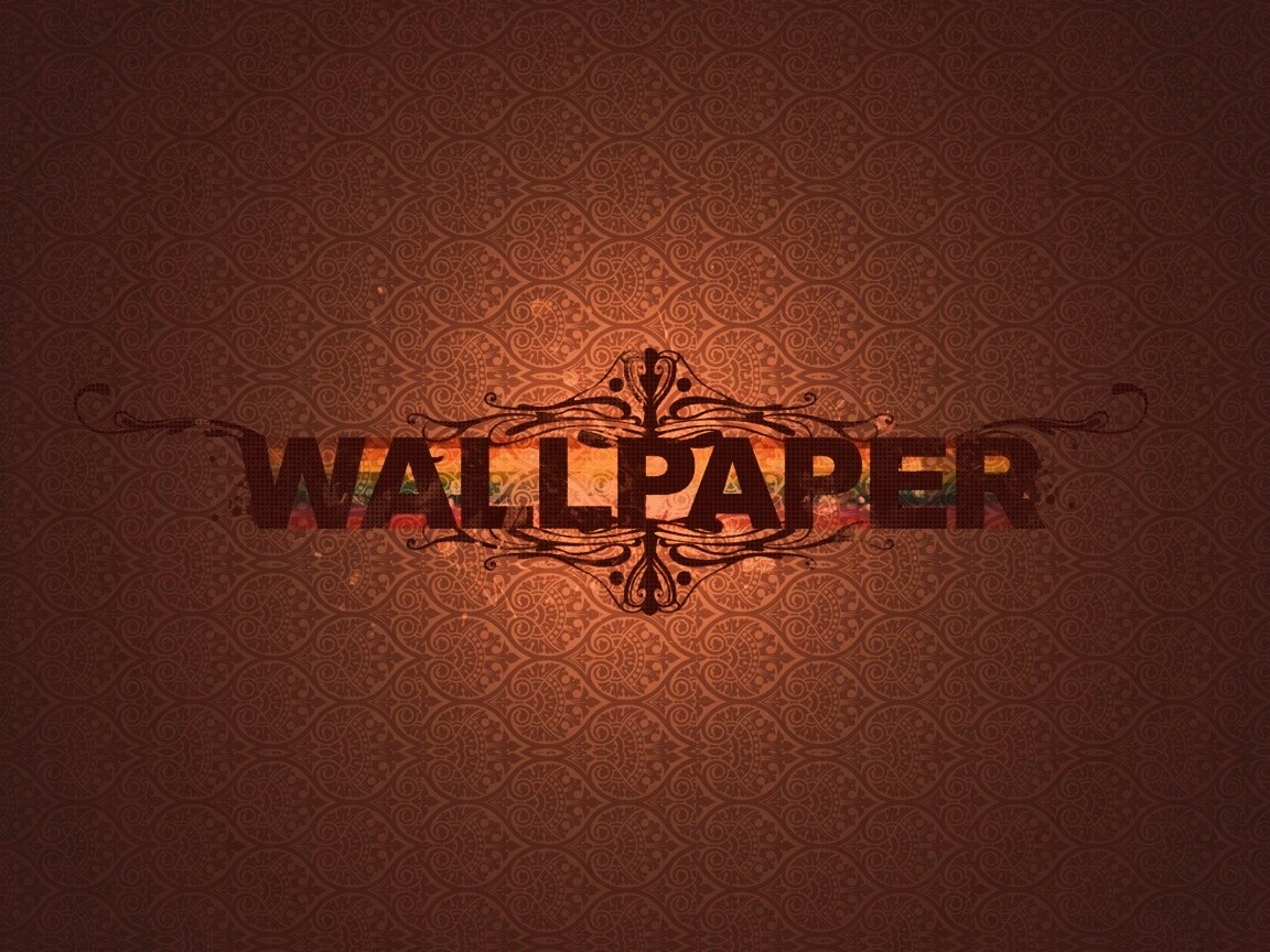 Надпись "Обои" обои