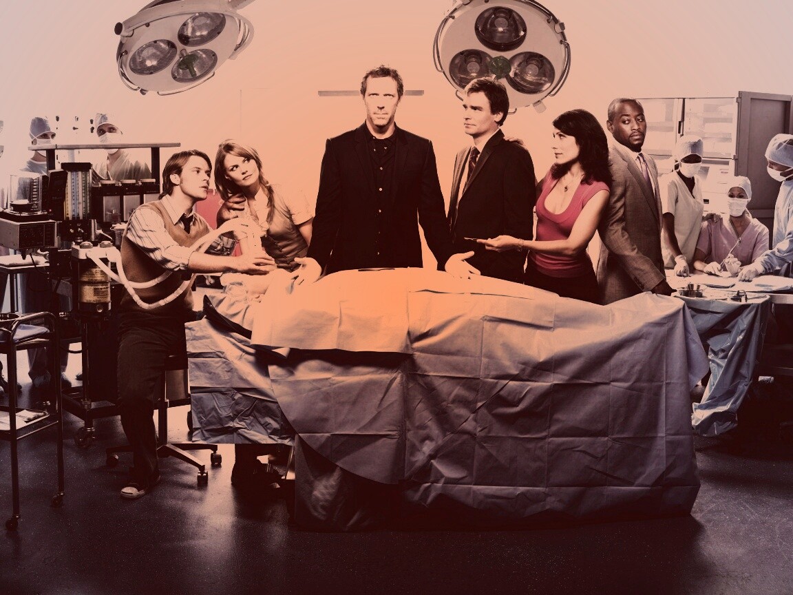 Герои сериала "Доктор Хаус" обои