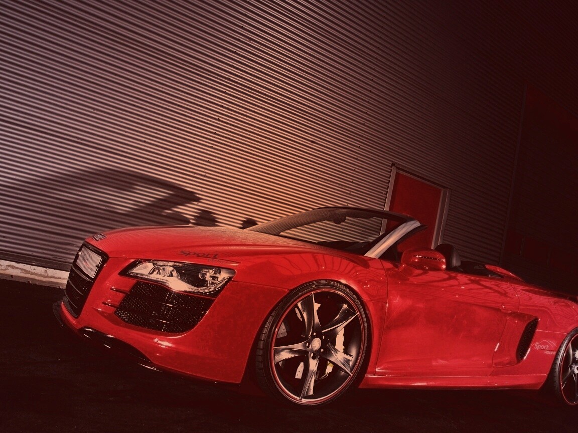 Audi R8 кабриолет обои