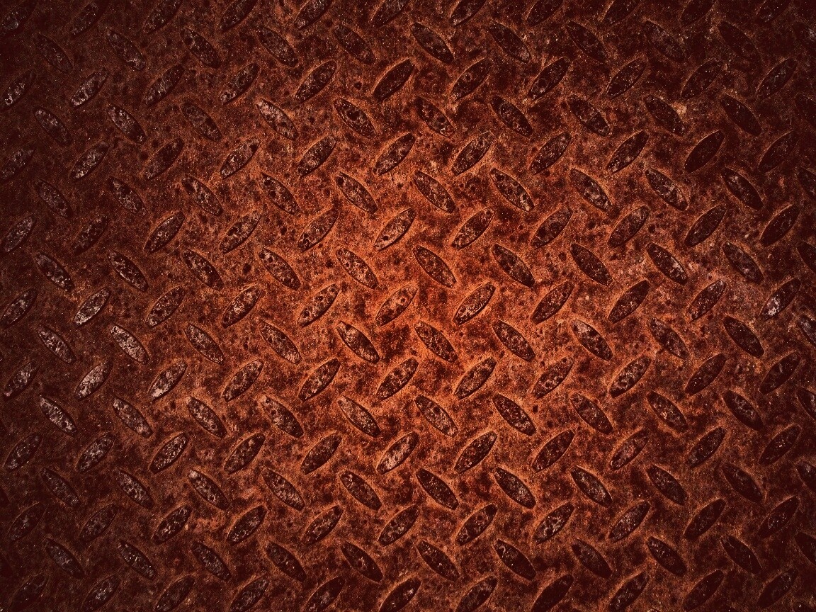 Ржавый перфорированный стальной лист обои