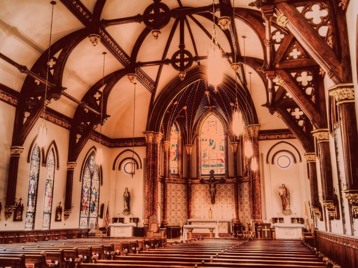 Внутреннее убранство собора обои