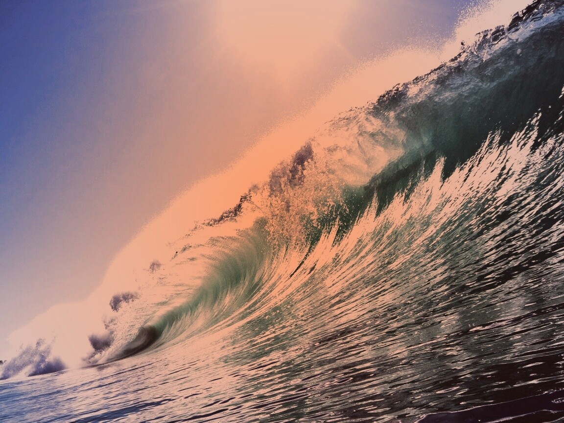 Волна — мечта серфера обои