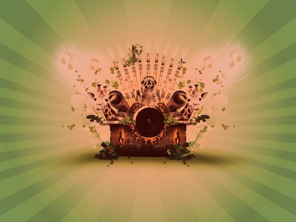 Музыка джунглей обои