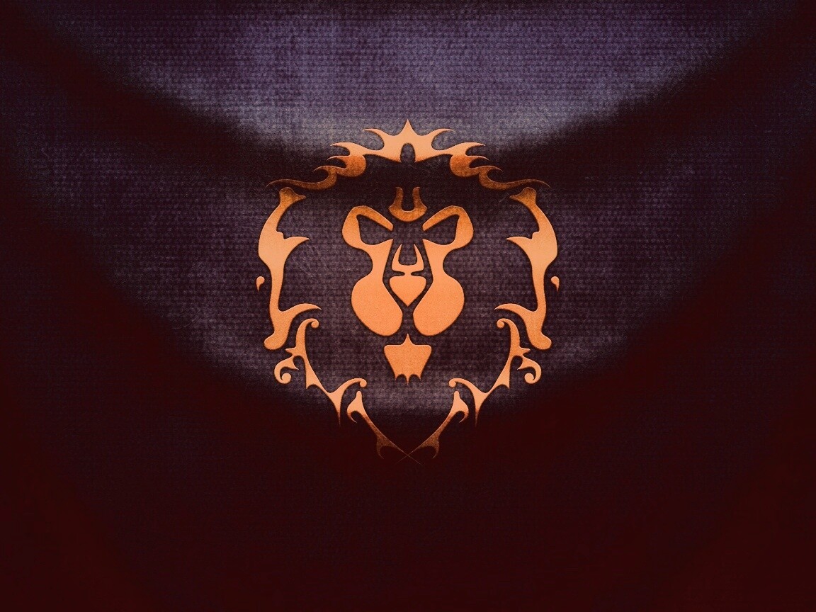 Флаг Альянса из World of Warcraft обои