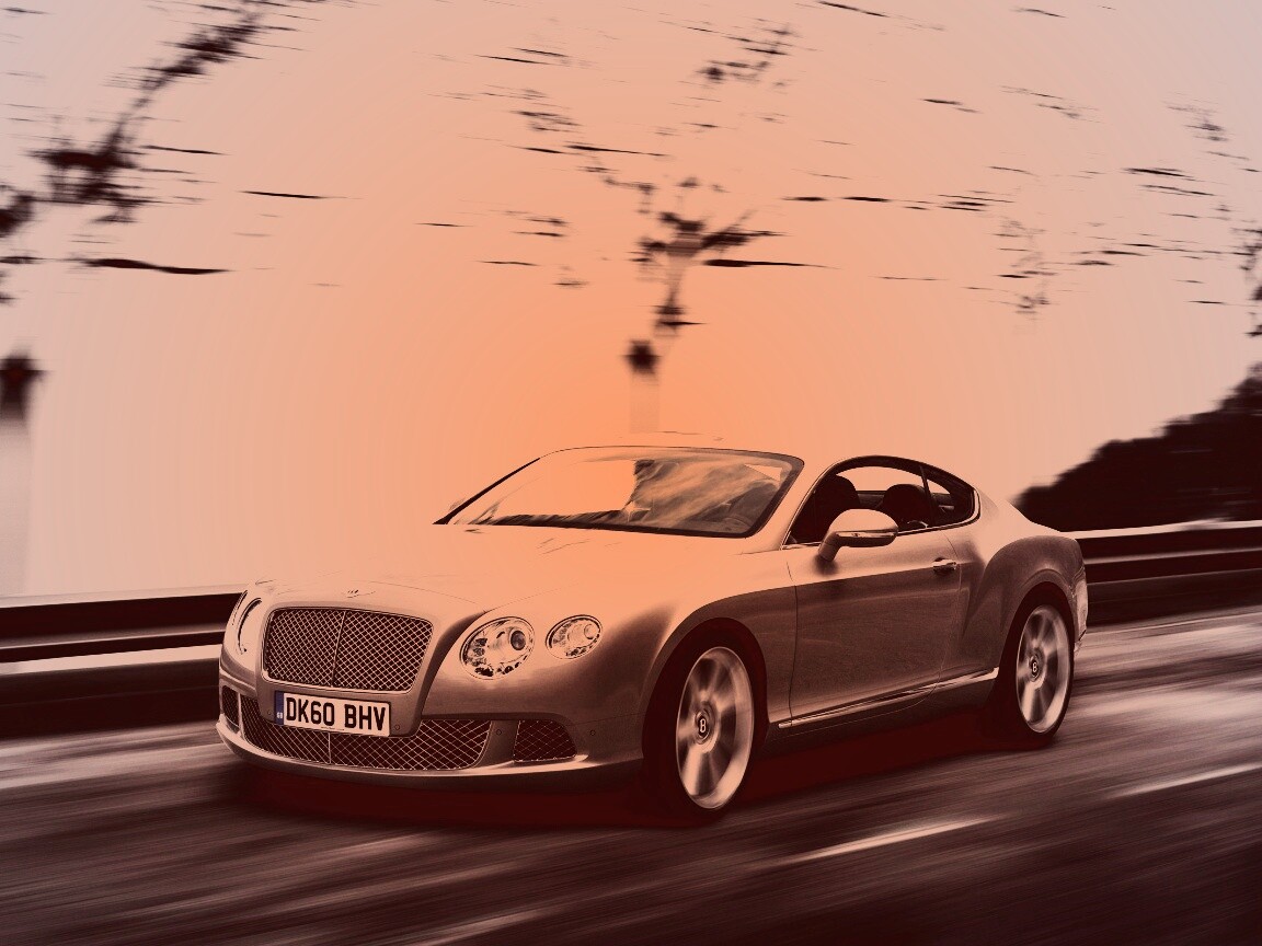 Bentley седан обои