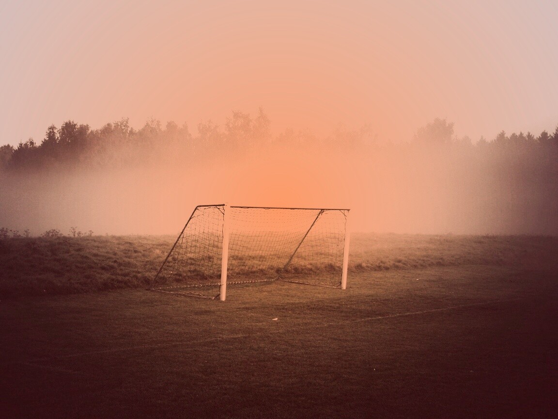 Футбольные ворота обои