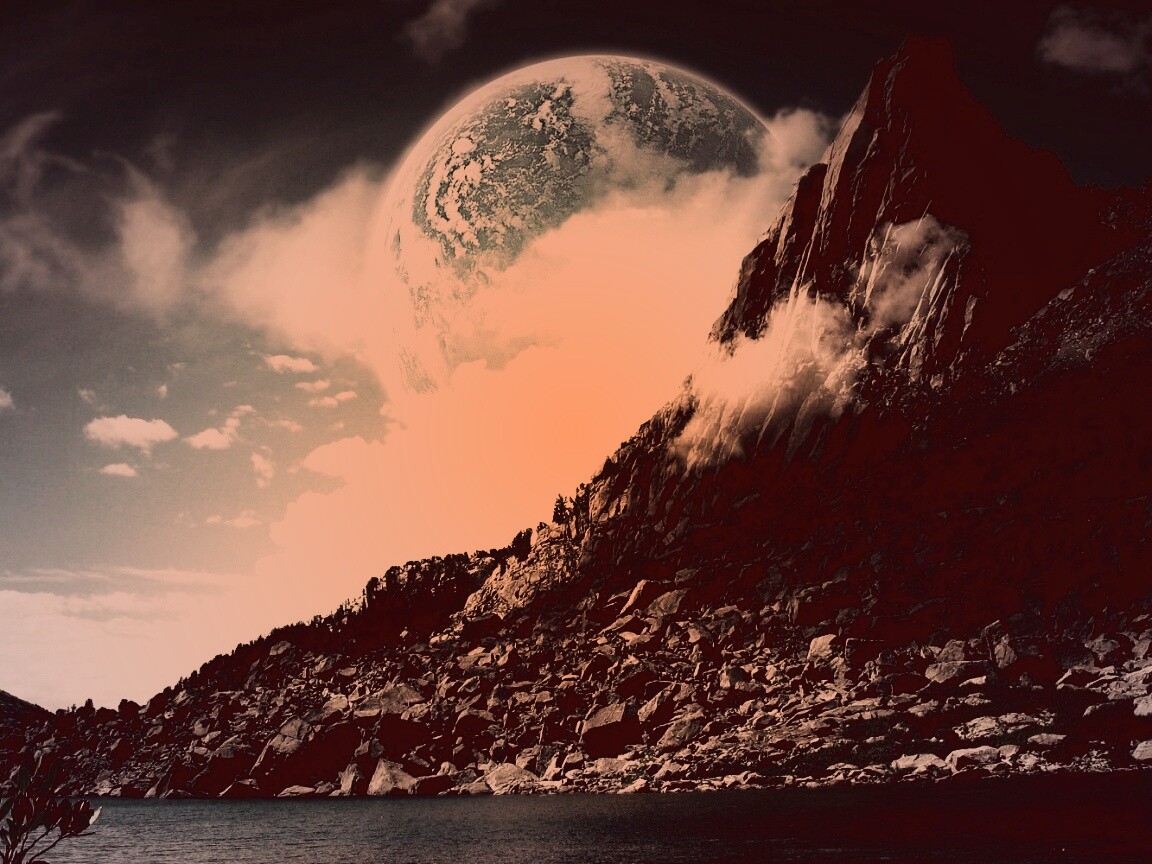 Далекие горы обои