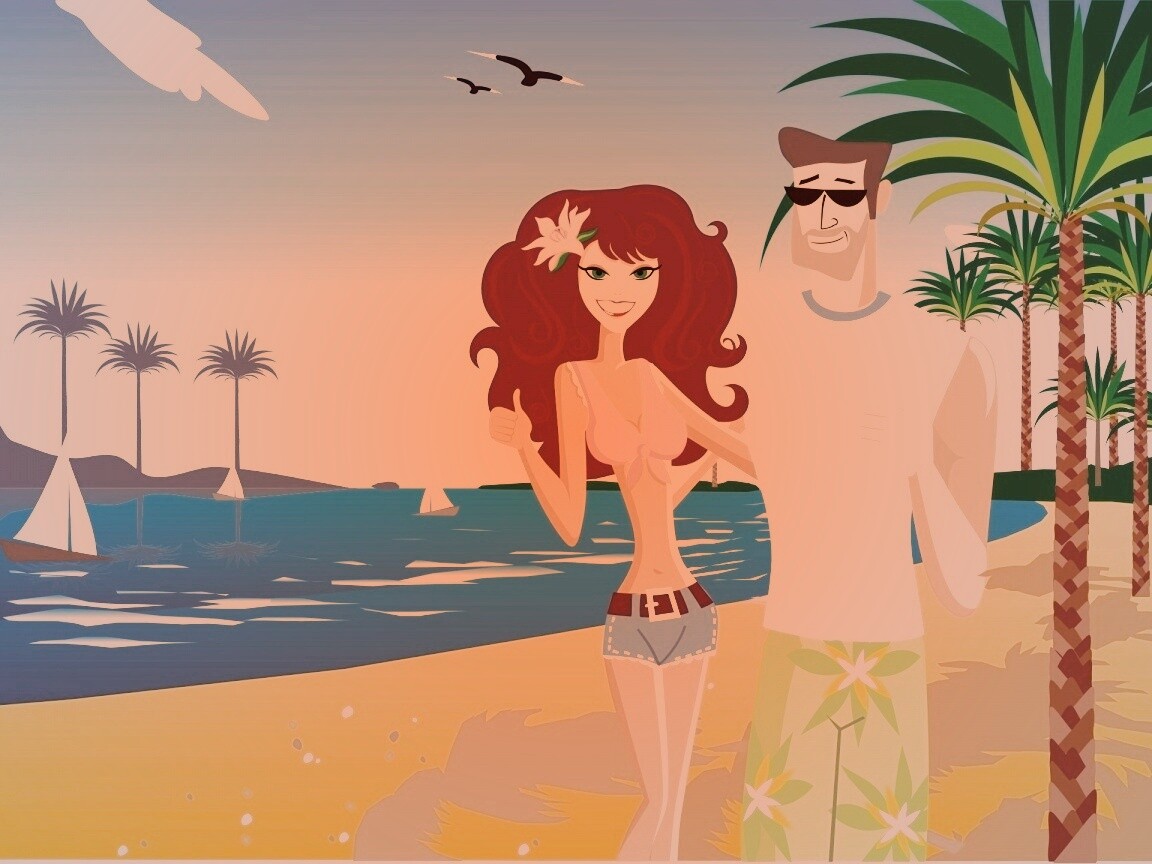 Отпуск на позитиве обои