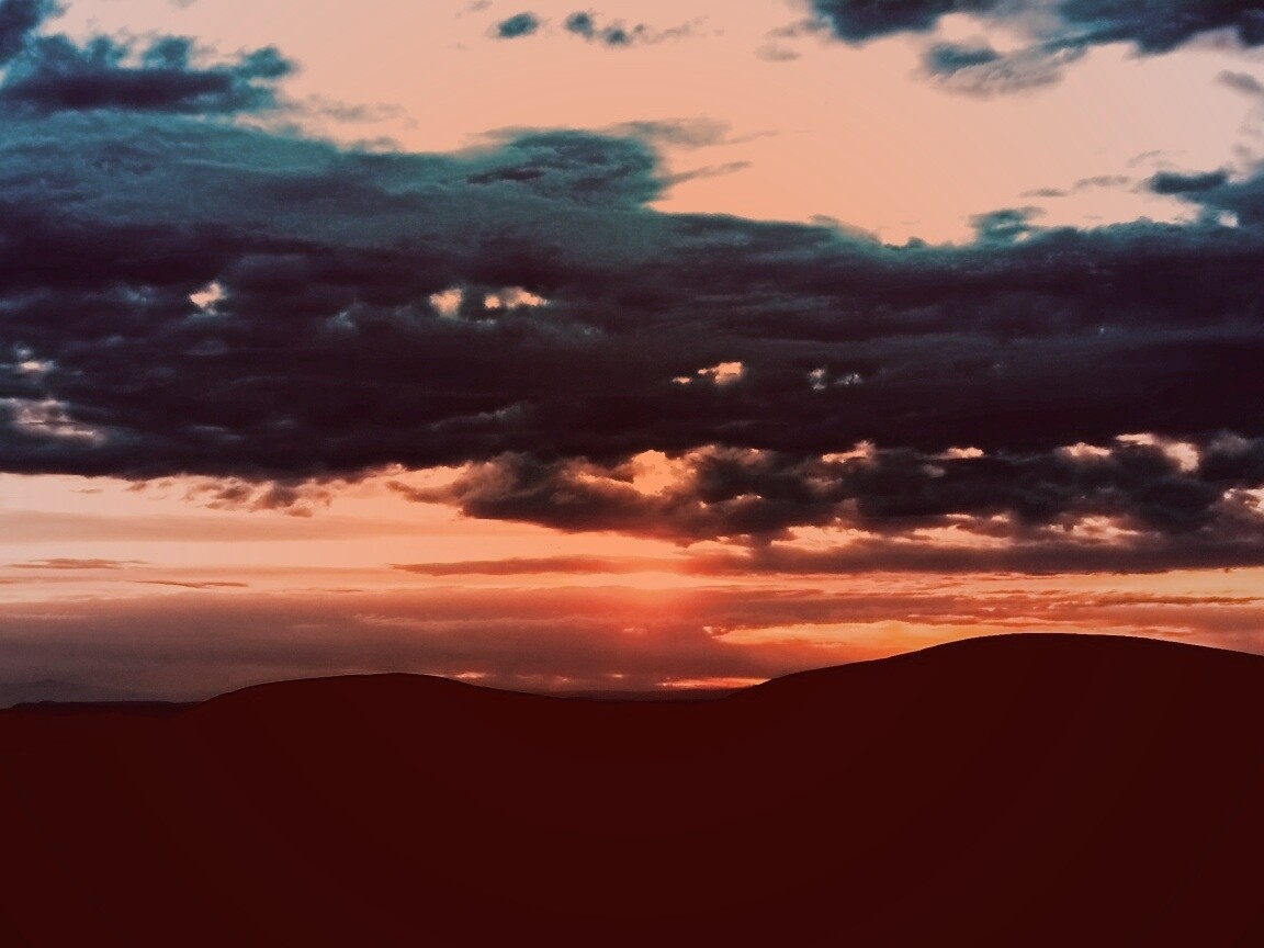 Небеса и тучи обои