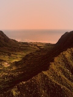 Горный хребет обои