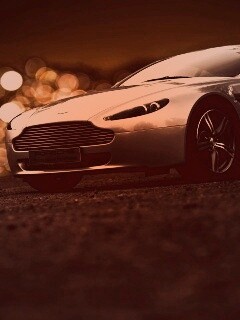 Серебряная машина обои