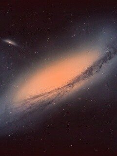 Вид на галактику обои